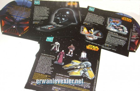 Dossier de presse Star Wars Hasbro 2005 (sonore avec respiration de Vador)